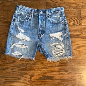 Levi’s denim shorts